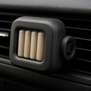 Long Lasting Car Air Freshener Vent Clip with Refillable Cartridges