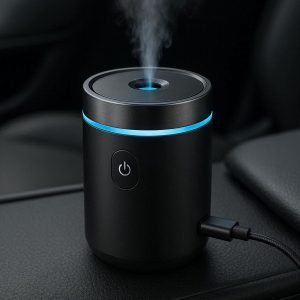 Premium Car Diffuser with USB Charging and LED Mood Light