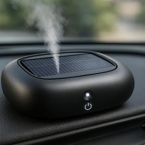 Solar Powered Car Air Freshener with Automatic Spray Function