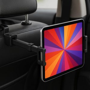 Back Seat Car Headrest Hook with Extendable Arm for Tablets